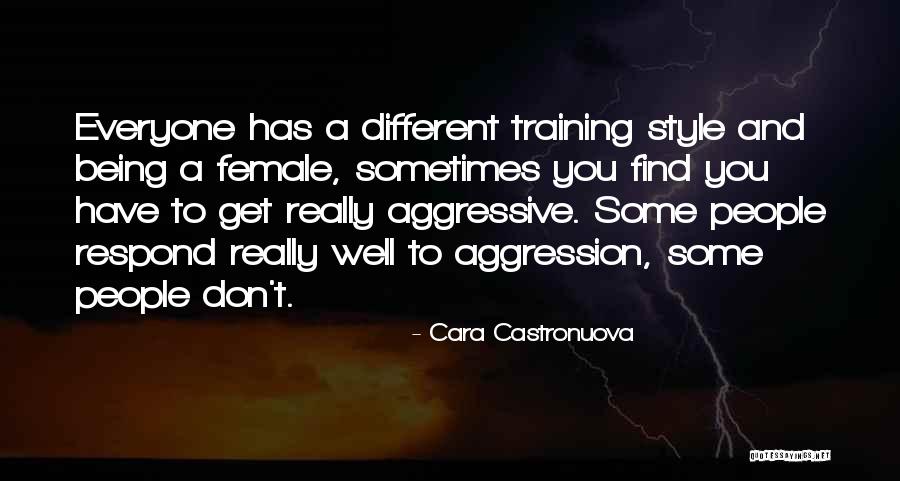 Being Aggressive Quotes By Cara Castronuova Being Aggressive Quotes By Cara Castronuova