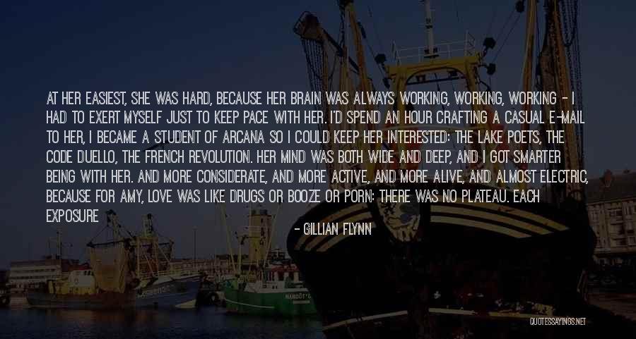 Being Almost Done Quotes By Gillian Flynn Being Almost Done Quotes By Gillian Flynn