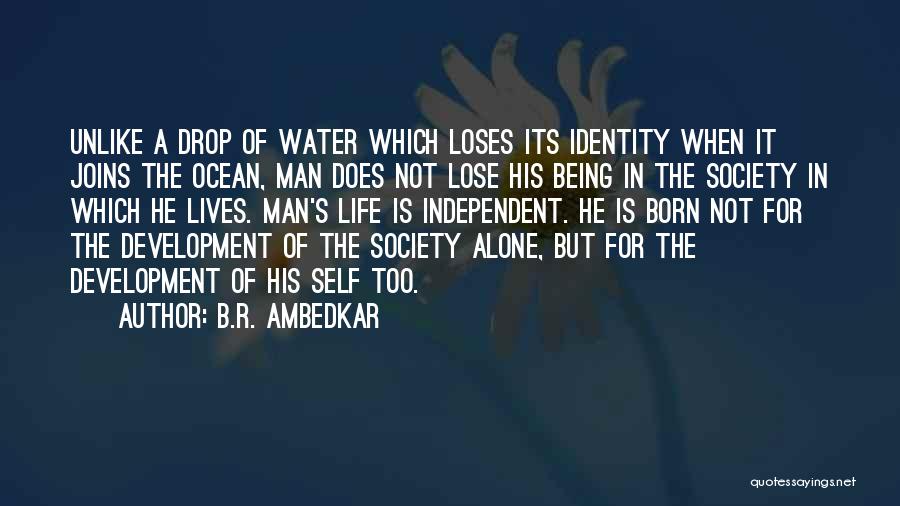 Being Alone And Independent Quotes By B.R. Ambedkar