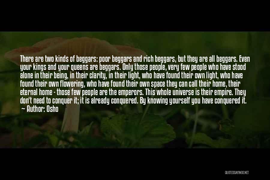 Being Alone In The Universe Quotes By Osho Being Alone In The Universe Quotes By Osho