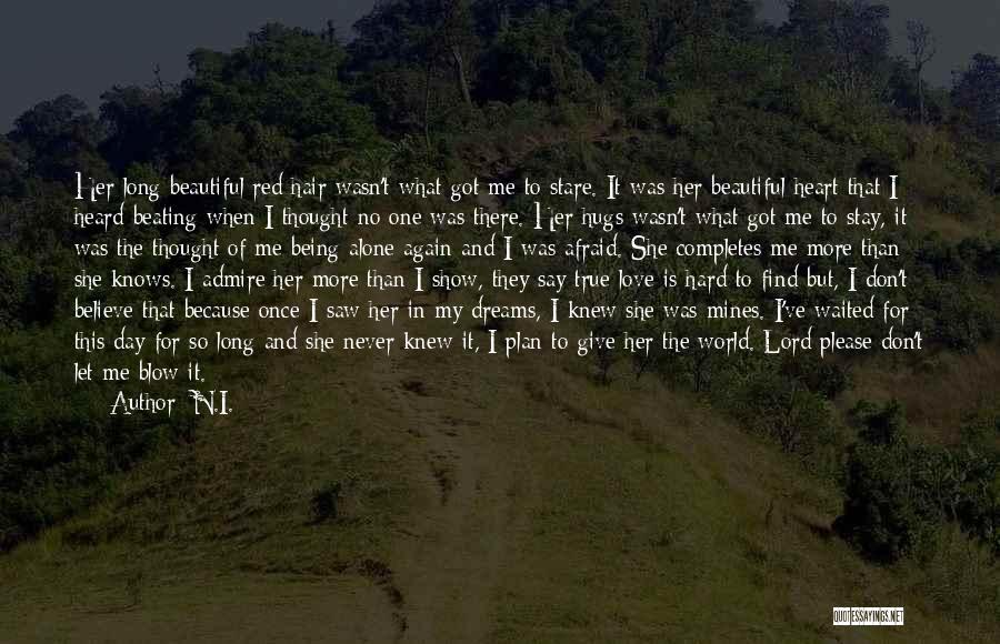 Being Alone In This World Quotes By N.I.