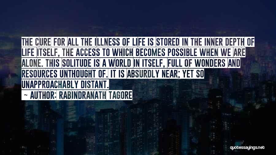 Being Alone In This World Quotes By Rabindranath Tagore