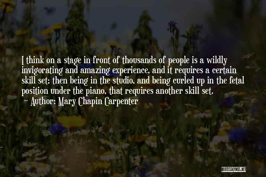 Being Amazing Quotes By Mary Chapin Carpenter