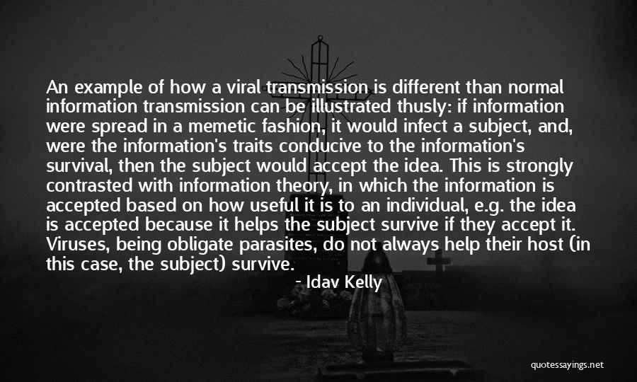 Being An Example Quotes By Idav Kelly Being An Example Quotes By Idav Kelly