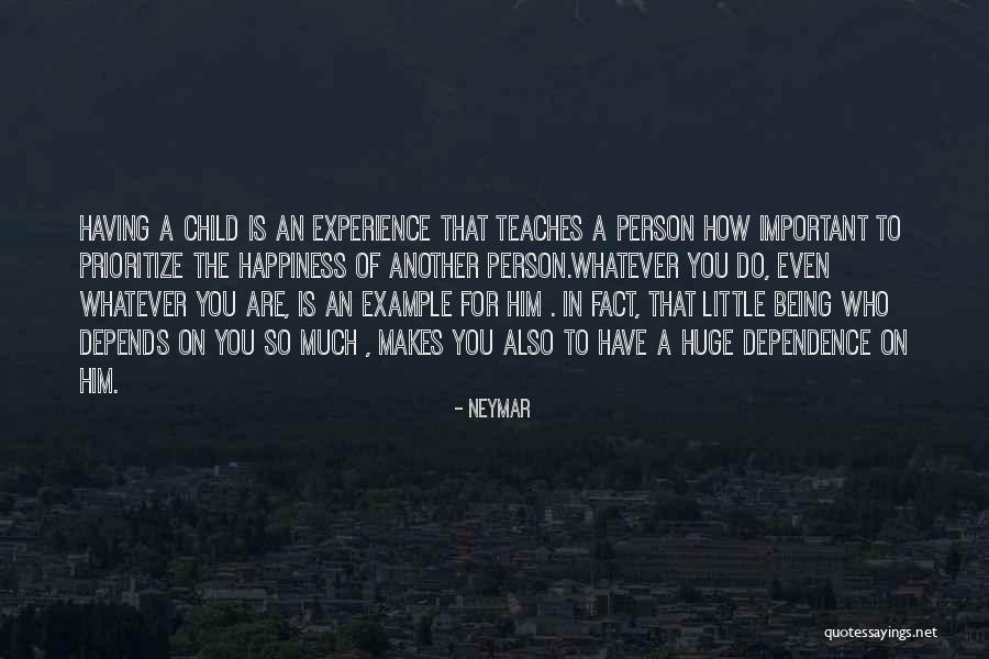 Being An Example Quotes By Neymar Being An Example Quotes By Neymar
