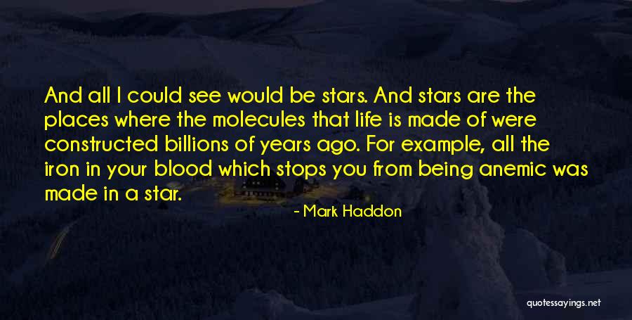 Being Anemic Quotes By Mark Haddon Being Anemic Quotes By Mark Haddon