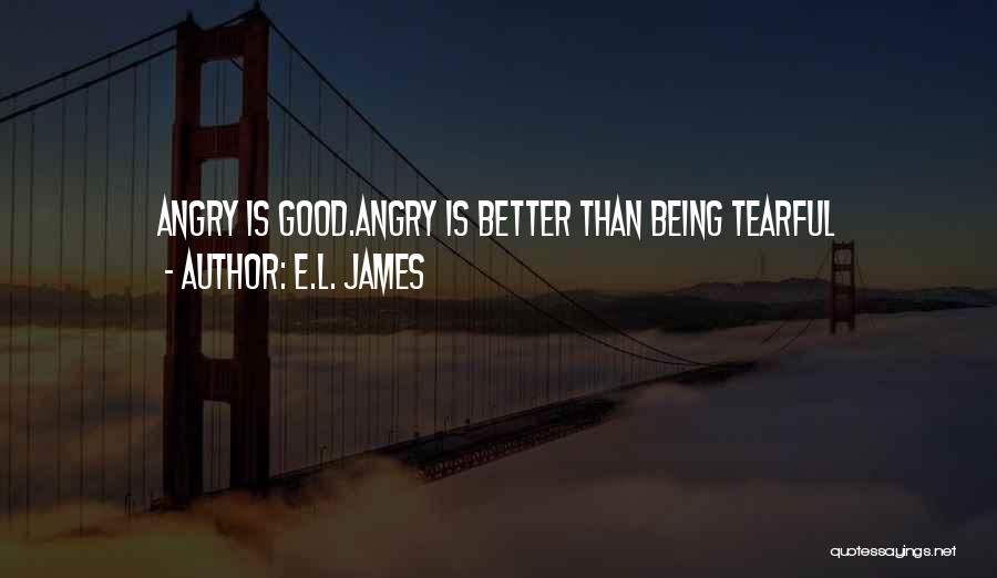 Being Angry At Yourself Quotes By E.L. James