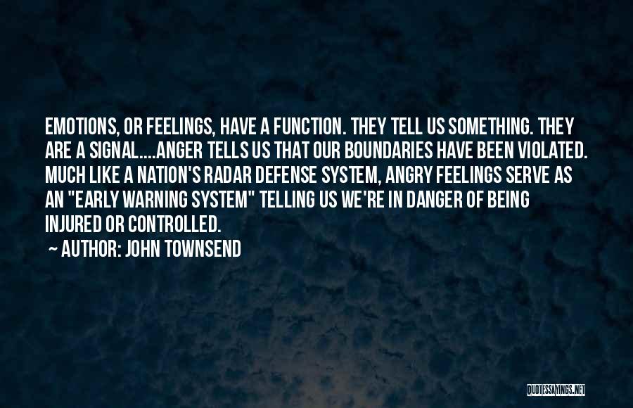 Being Angry At Yourself Quotes By John Townsend