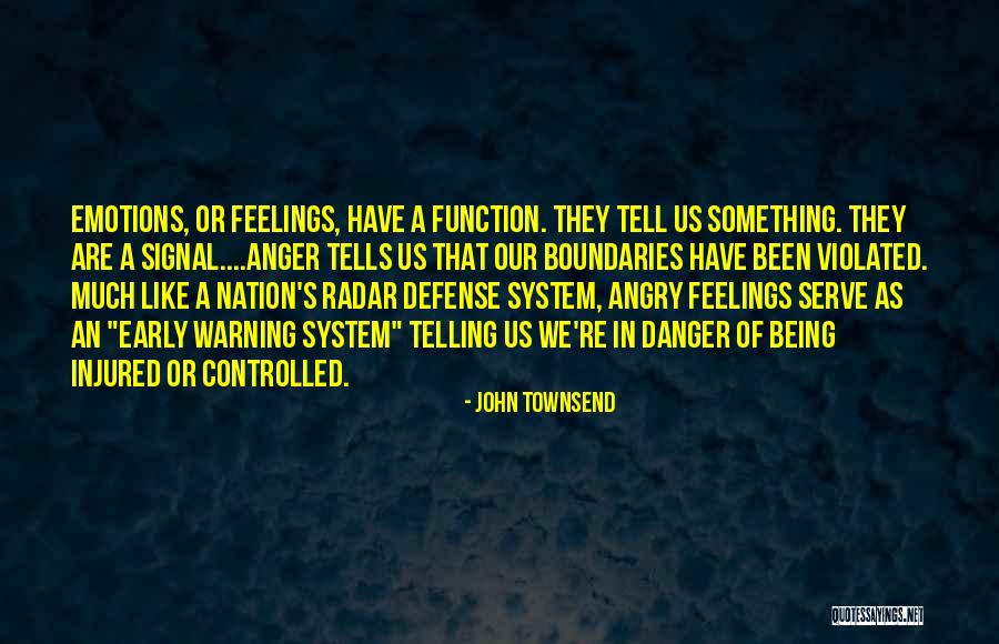 Being Angry With Yourself Quotes By John Townsend