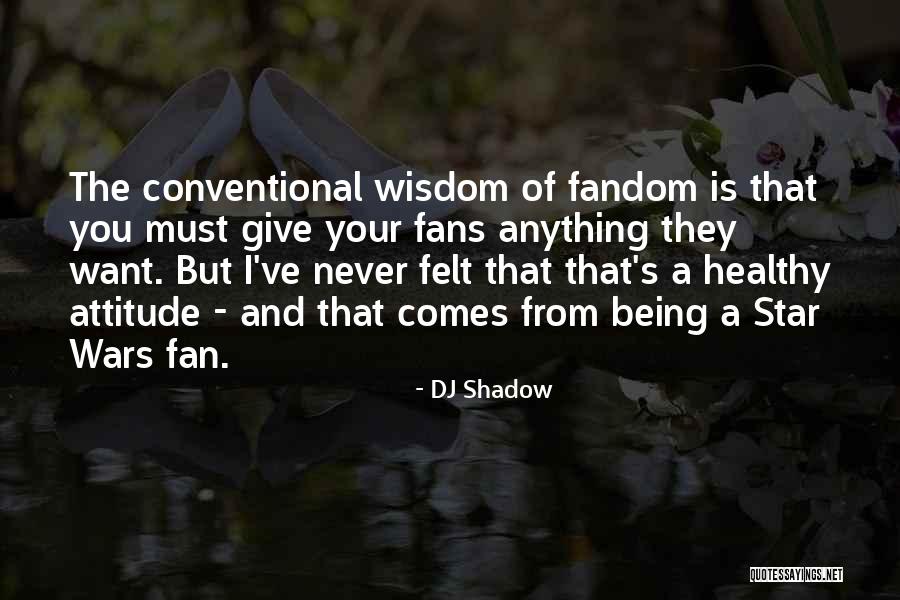 Being Anything You Want Quotes By DJ Shadow Being Anything You Want Quotes By DJ Shadow