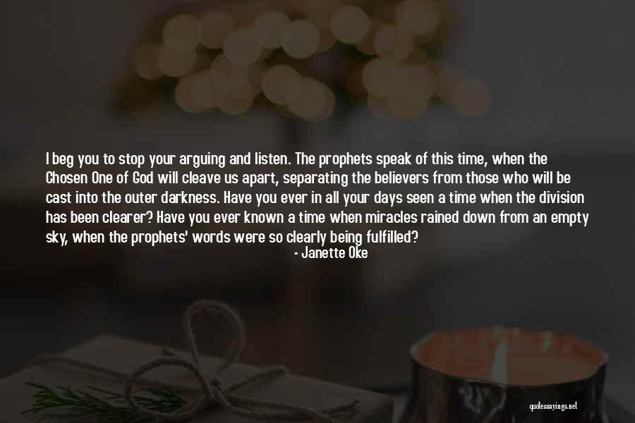 Being Apart From Each Other Quotes By Janette Oke