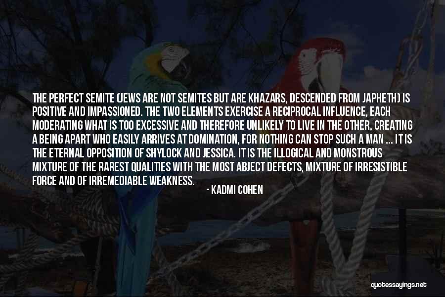 Being Apart From Each Other Quotes By Kadmi Cohen