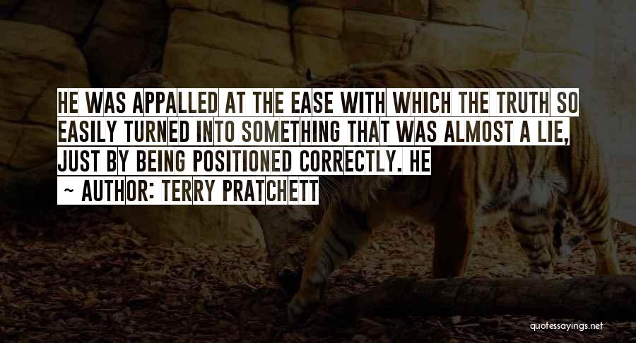 Being Appalled Quotes By Terry Pratchett