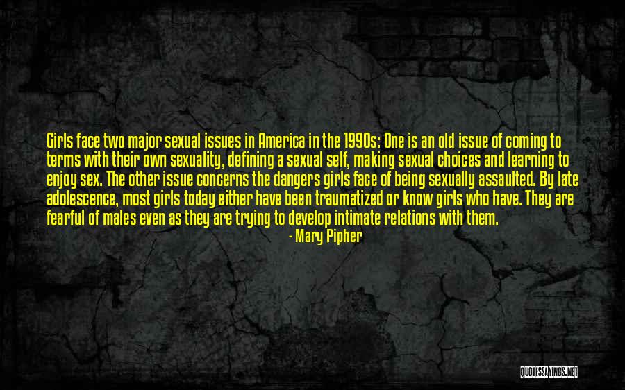 Being Assaulted Quotes By Mary Pipher