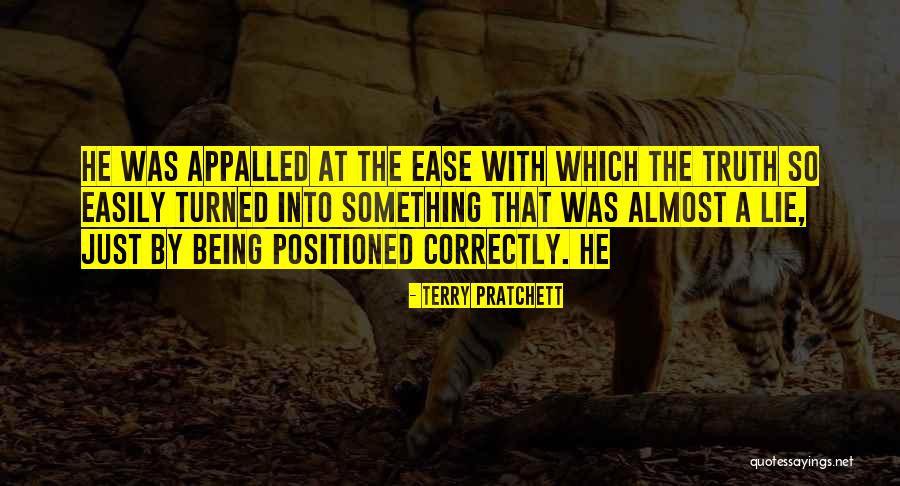 Being At Ease Quotes By Terry Pratchett Being At Ease Quotes By Terry Pratchett
