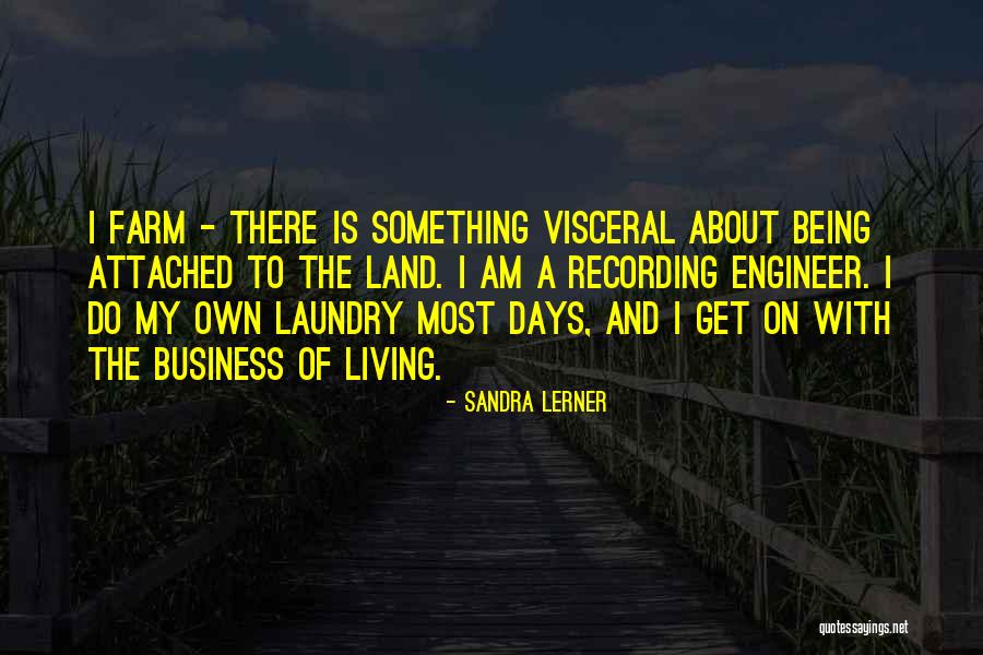 Being Attached To Something Quotes By Sandra Lerner