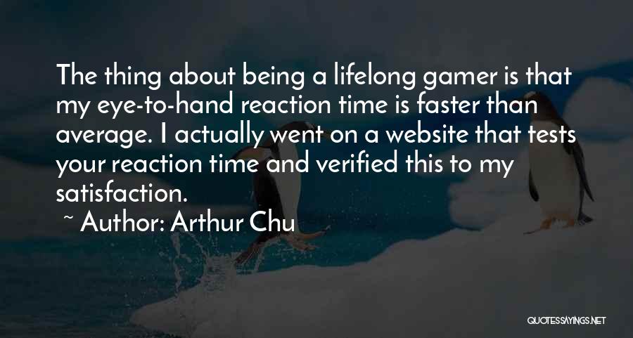 Being Average Quotes By Arthur Chu