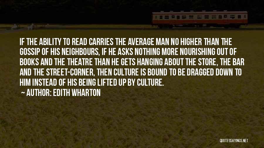 Being Average Quotes By Edith Wharton