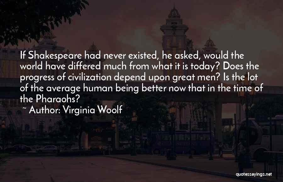 Being Average Quotes By Virginia Woolf