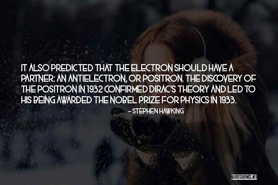 Being Awarded Quotes By Stephen Hawking Being Awarded Quotes By Stephen Hawking