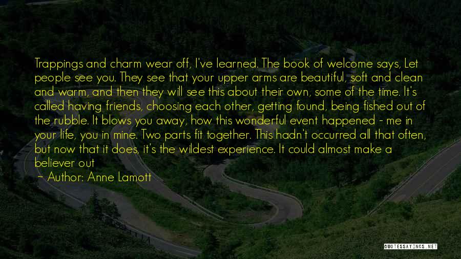Being Away From Friends Quotes By Anne Lamott