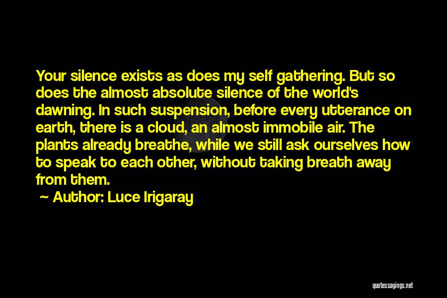 Being Away From Someone You Love Quotes By Luce Irigaray