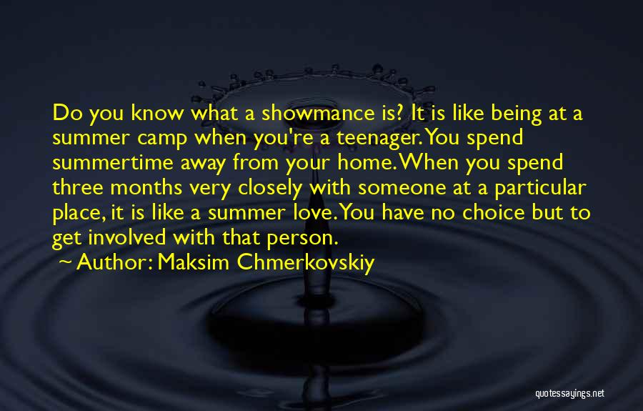 Being Away From You Is Like Quotes By Maksim Chmerkovskiy