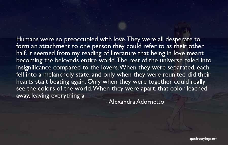 Being Away From You Love Quotes By Alexandra Adornetto Being Away From You Love Quotes By Alexandra Adornetto