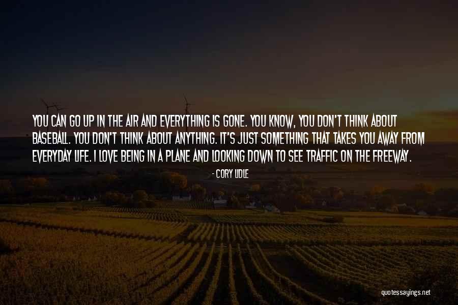 Being Away From You Love Quotes By Cory Lidle