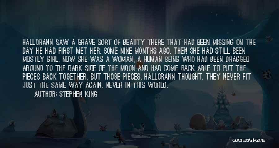 Being Back Together Again Quotes By Stephen King