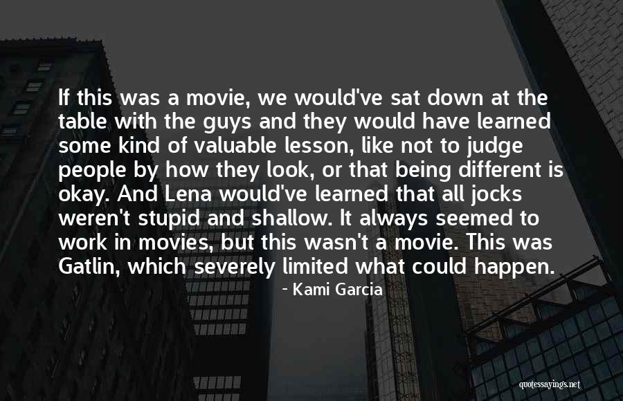 Being Beautiful And Different Quotes By Kami Garcia Being Beautiful And Different Quotes By Kami Garcia