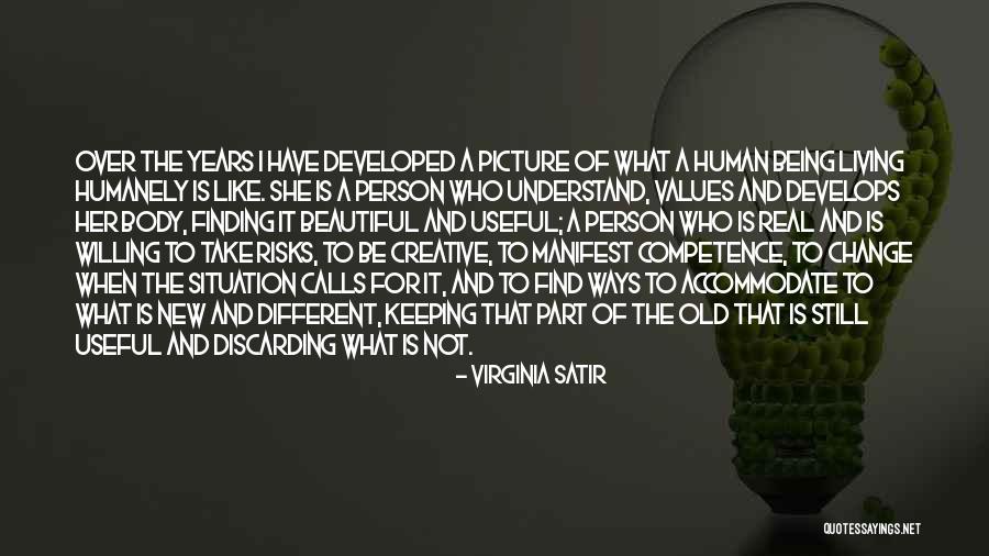 Being Beautiful And Different Quotes By Virginia Satir