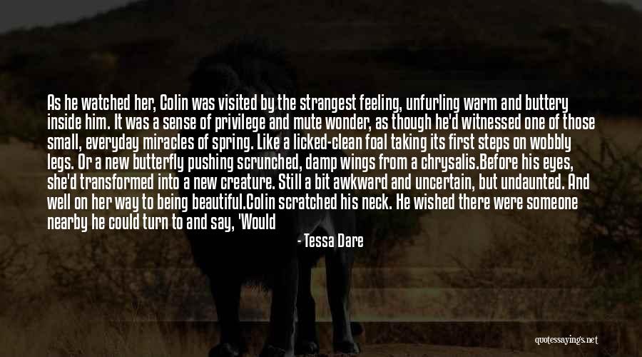 Being Beautiful On The Inside Quotes By Tessa Dare