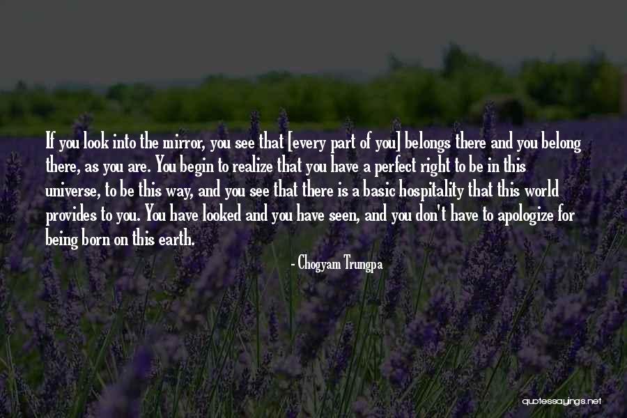 Being Born Into The World Quotes By Chogyam Trungpa Being Born Into The World Quotes By Chogyam Trungpa