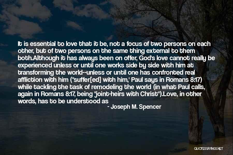 Being Bound Together Quotes By Joseph M. Spencer Being Bound Together Quotes By Joseph M. Spencer