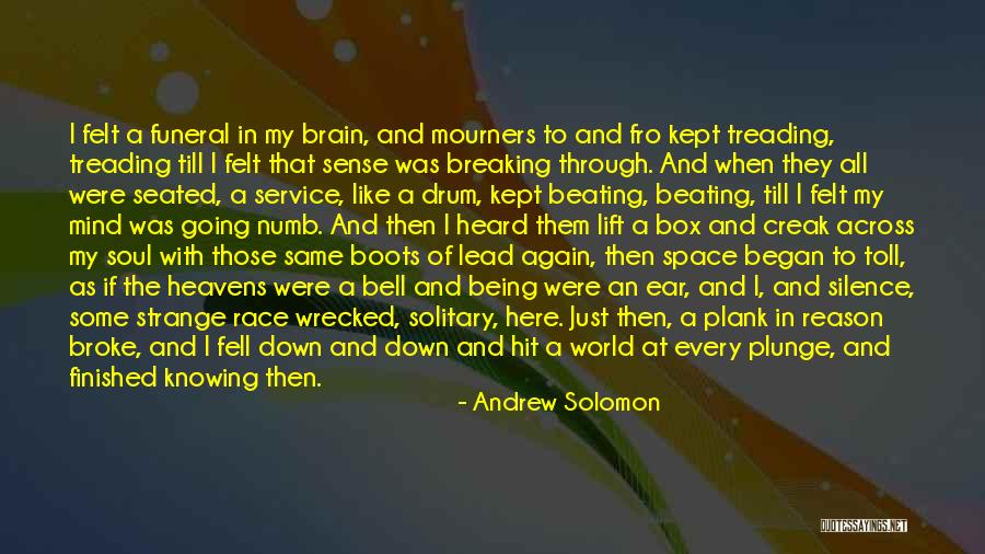 Being Broke Quotes By Andrew Solomon Being Broke Quotes By Andrew Solomon