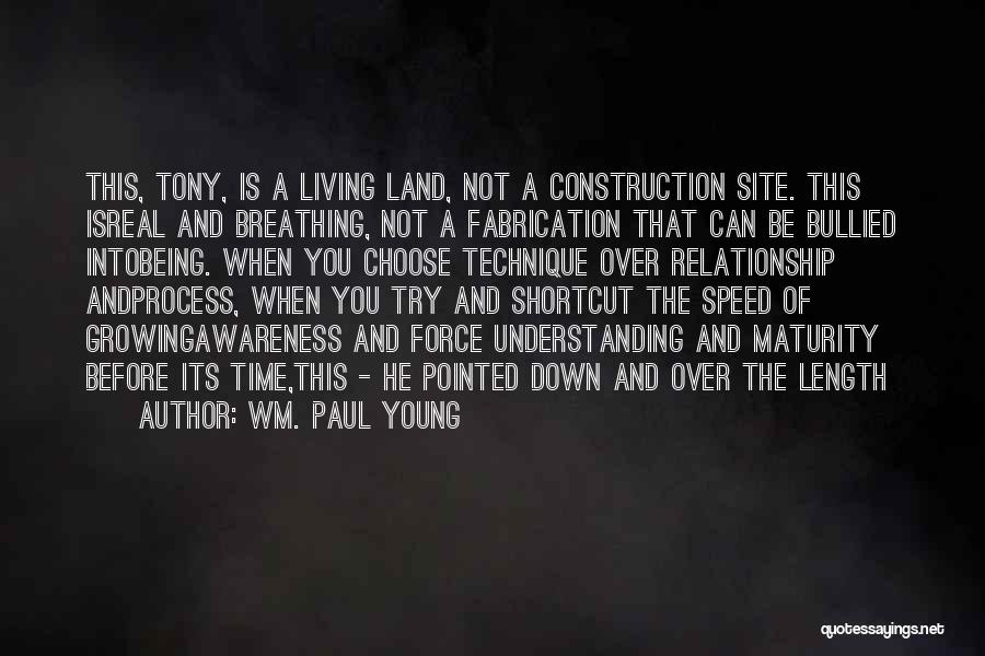 Being Bullied Quotes By Wm. Paul Young