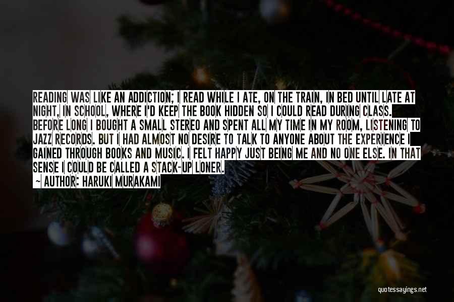 Being By Yourself And Happy Quotes By Haruki Murakami