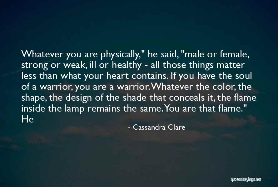Being Calmed Quotes By Cassandra Clare Being Calmed Quotes By Cassandra Clare