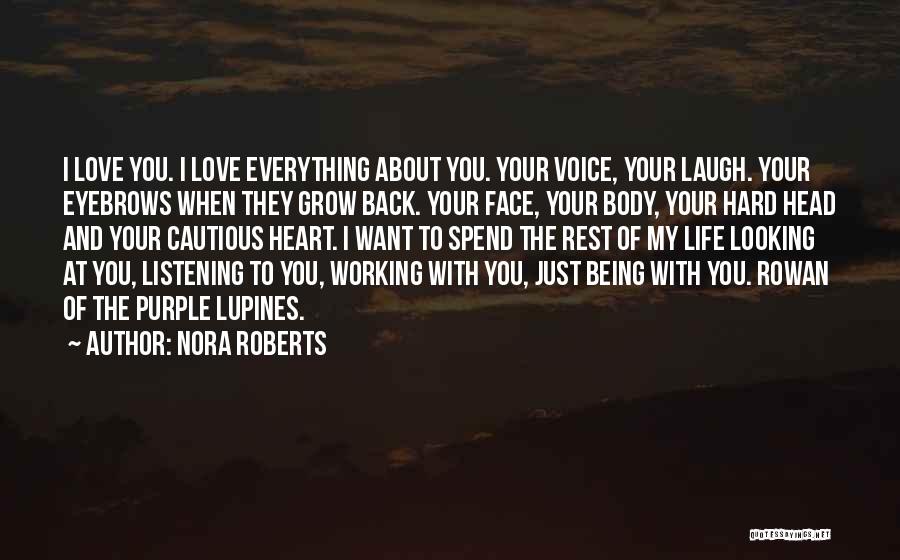 Being Cautious In Love Quotes By Nora Roberts