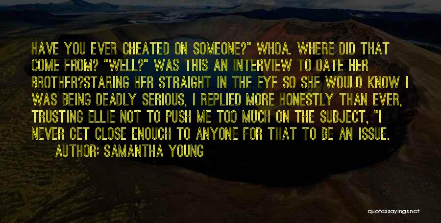 Being Cheated On Quotes By Samantha Young