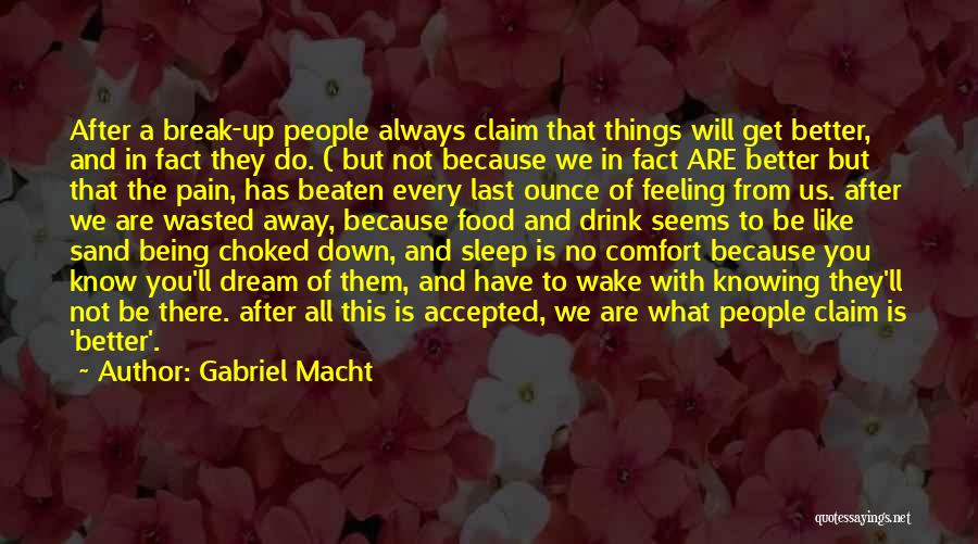 Being Choked Quotes By Gabriel Macht