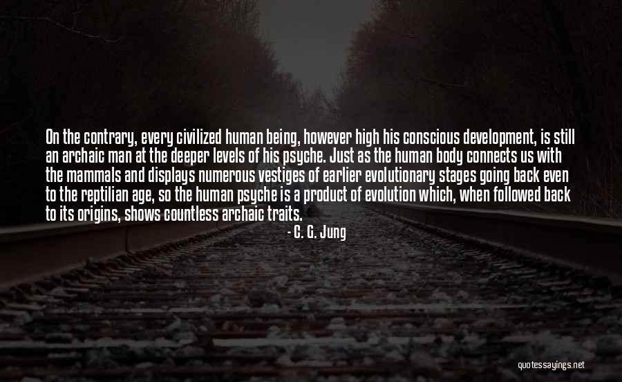 Being Civilized Quotes By C. G. Jung Being Civilized Quotes By C. G. Jung