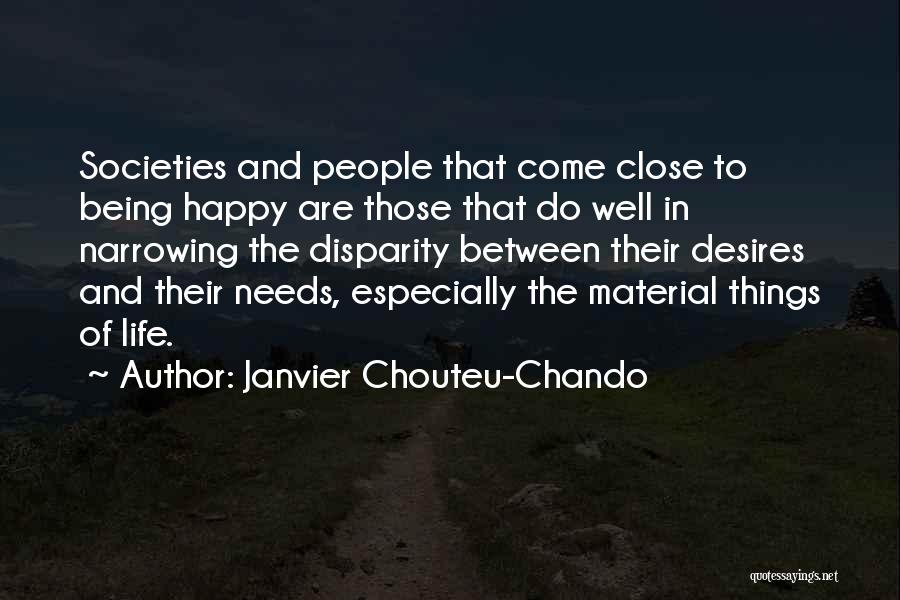 Being Close To Family Quotes By Janvier Chouteu-Chando