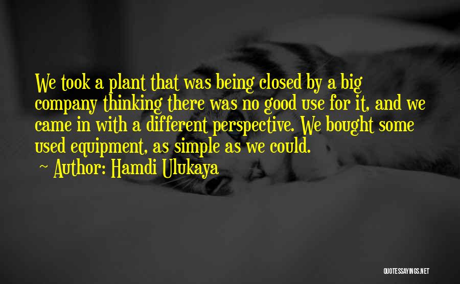 Being Closed Off Quotes By Hamdi Ulukaya