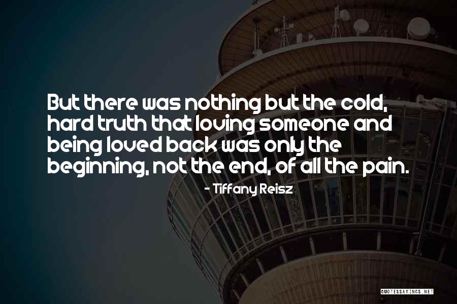 Being Cold To Someone You Love Quotes By Tiffany Reisz Being Cold To Someone You Love Quotes By Tiffany Reisz