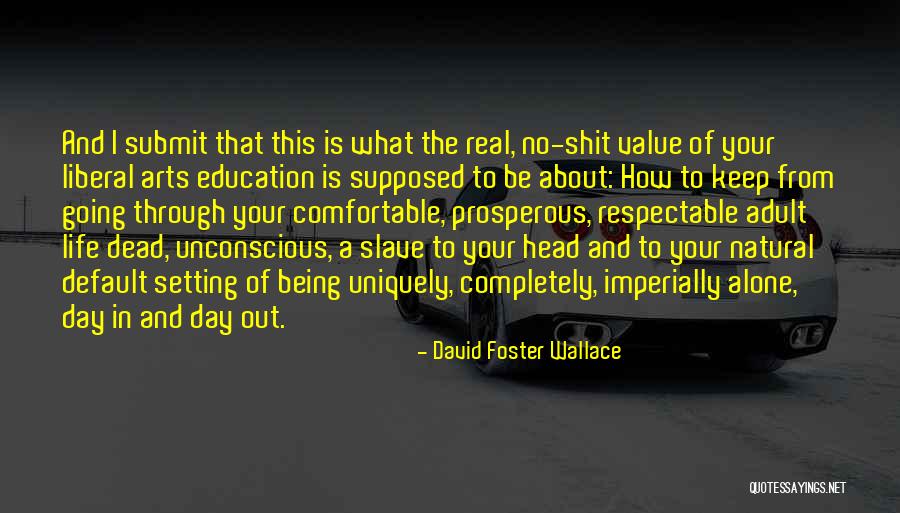 Being Comfortable Alone Quotes By David Foster Wallace Being Comfortable Alone Quotes By David Foster Wallace