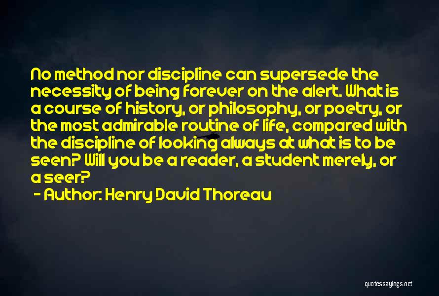 Being Compared To An Ex Quotes By Henry David Thoreau