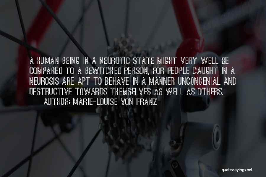 Being Compared To Others Quotes By Marie-Louise Von Franz