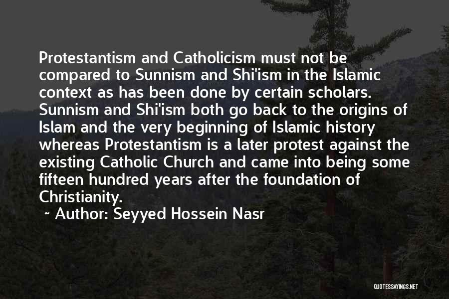 Being Compared To Others Quotes By Seyyed Hossein Nasr